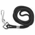 Pen2Paper Standard Cord Lanyards, Nylon - Black PE521517